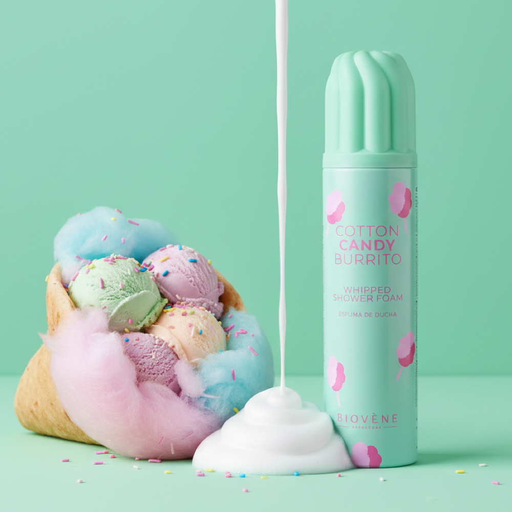 COTTON CANDY BURRITO Whipped Shower Foam