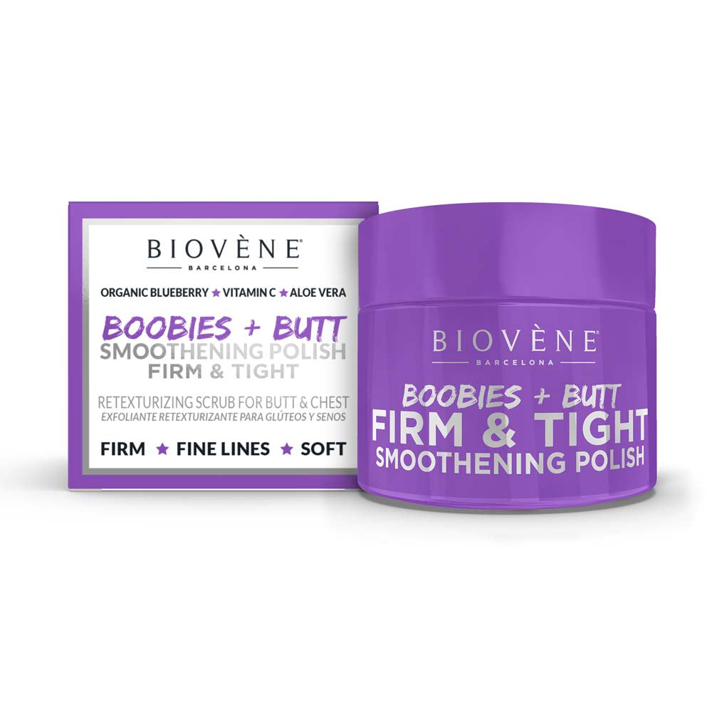 FIRM & TIGHT POLISH Retexturizing Organic Blueberry Scrub for Boobies & Butt