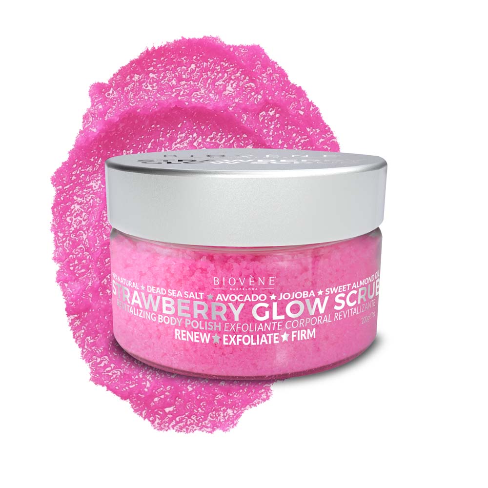 STRAWBERRY GLOW SCRUB Revitalizing Body Polish