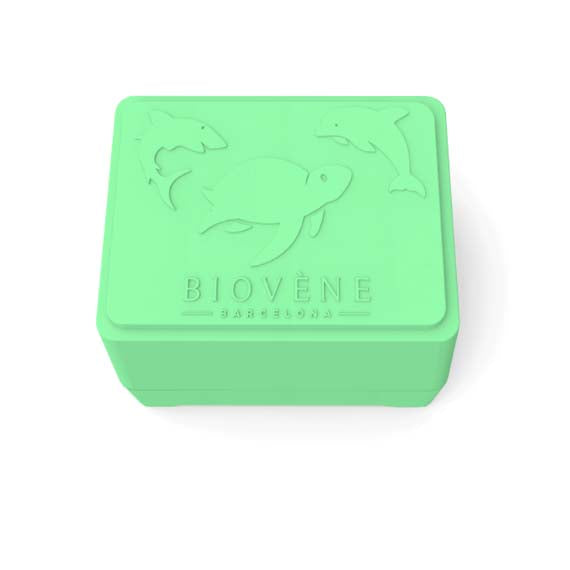 BAMBOO IN-SHOWER CASE Universal Case for Storage & Travel - Mint Green