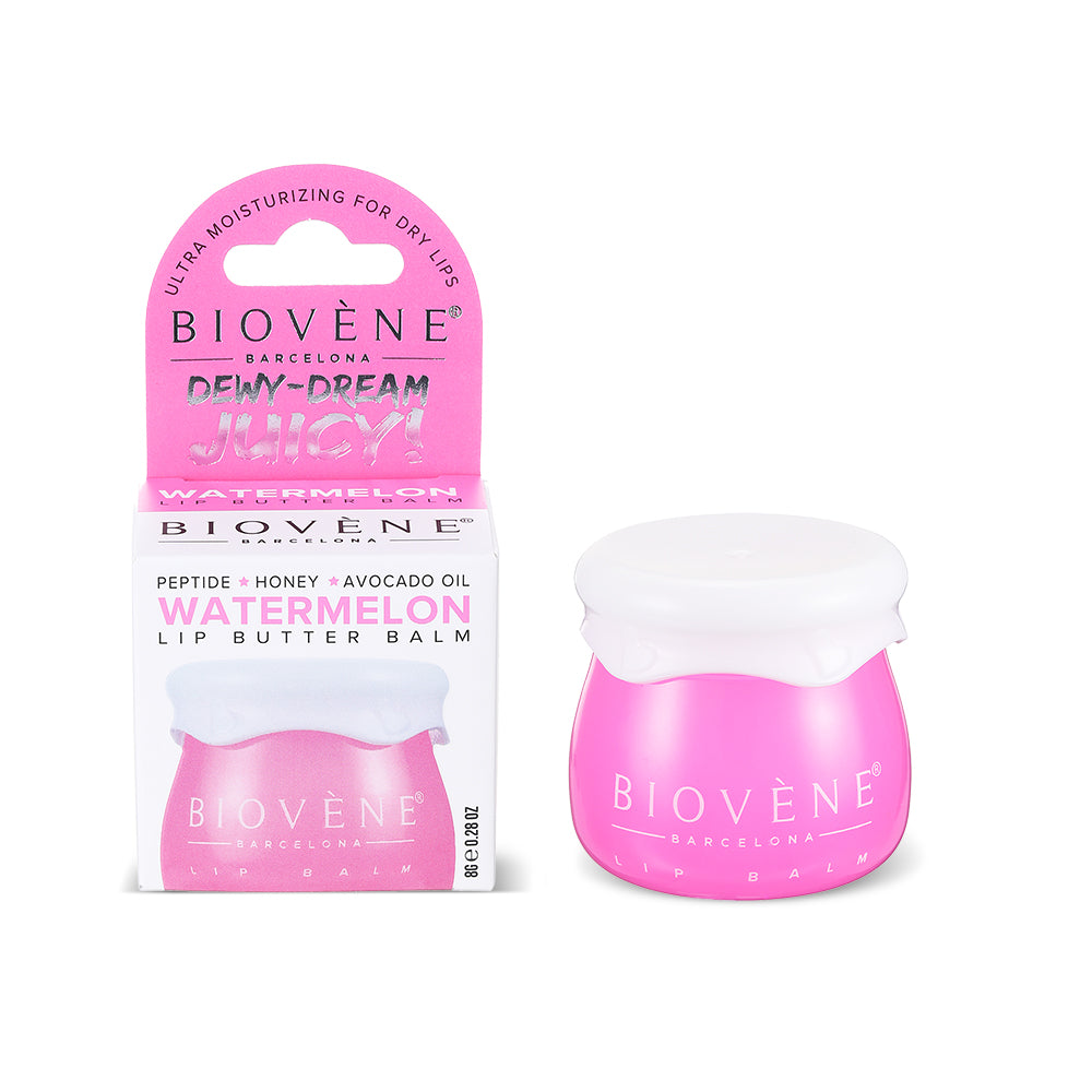 WATERMELON+PEPTIDE Lip Butter Balm Dewy-Dream Juicy! Ultra Moisturizing for Dry &amp; Chapped Lips