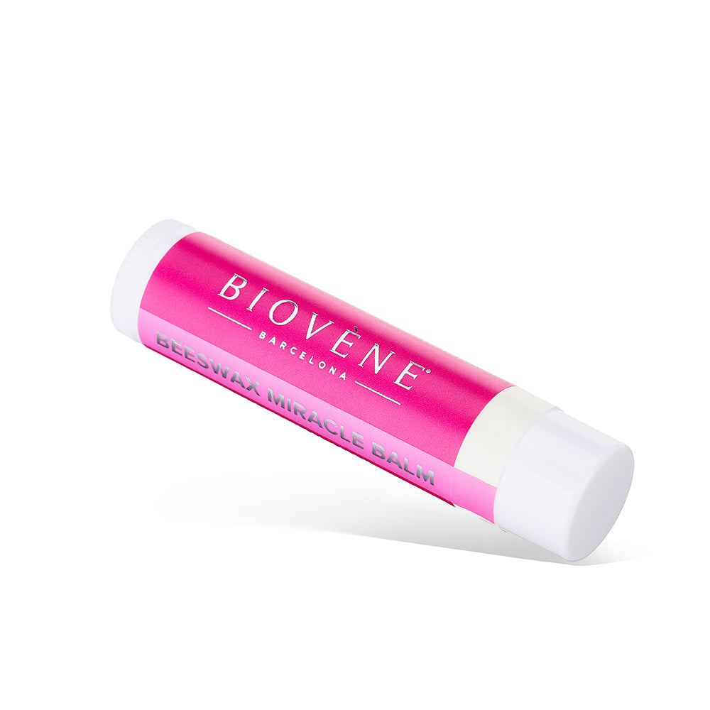 BEESWAX STRAWBERRY Extra-Moisturizing Miracle Lip Balm for Dryness, Cracking &amp; Chapping, 4 pack