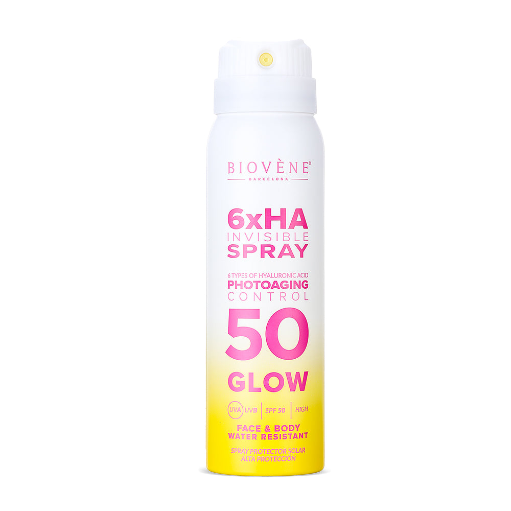INVISIBLE SPF50 Photoaging Control Spray with 6 types of Hyaluronic Acid for Face &amp; Body