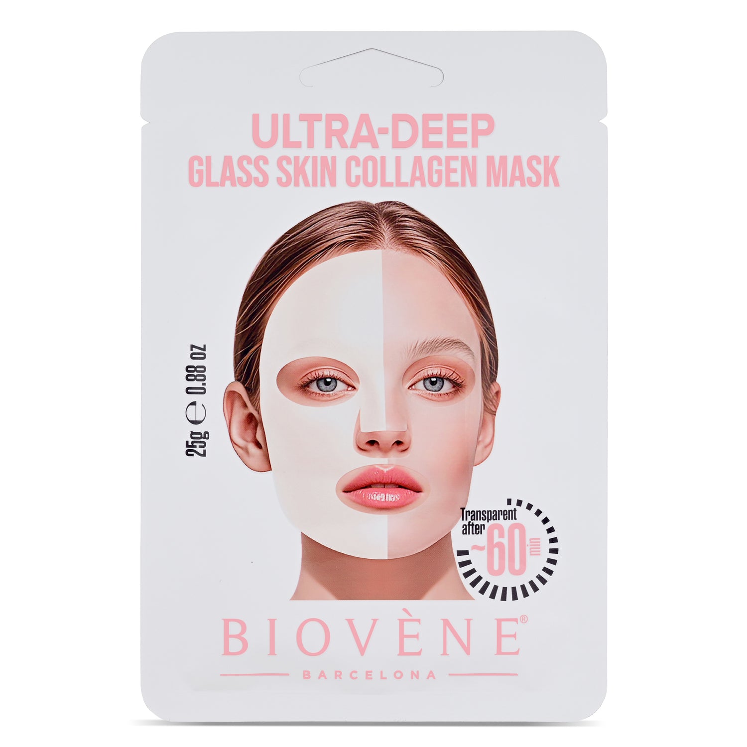 COLLAGEN ULTRA-DEEP Glass Skin Transparent Facial Mask