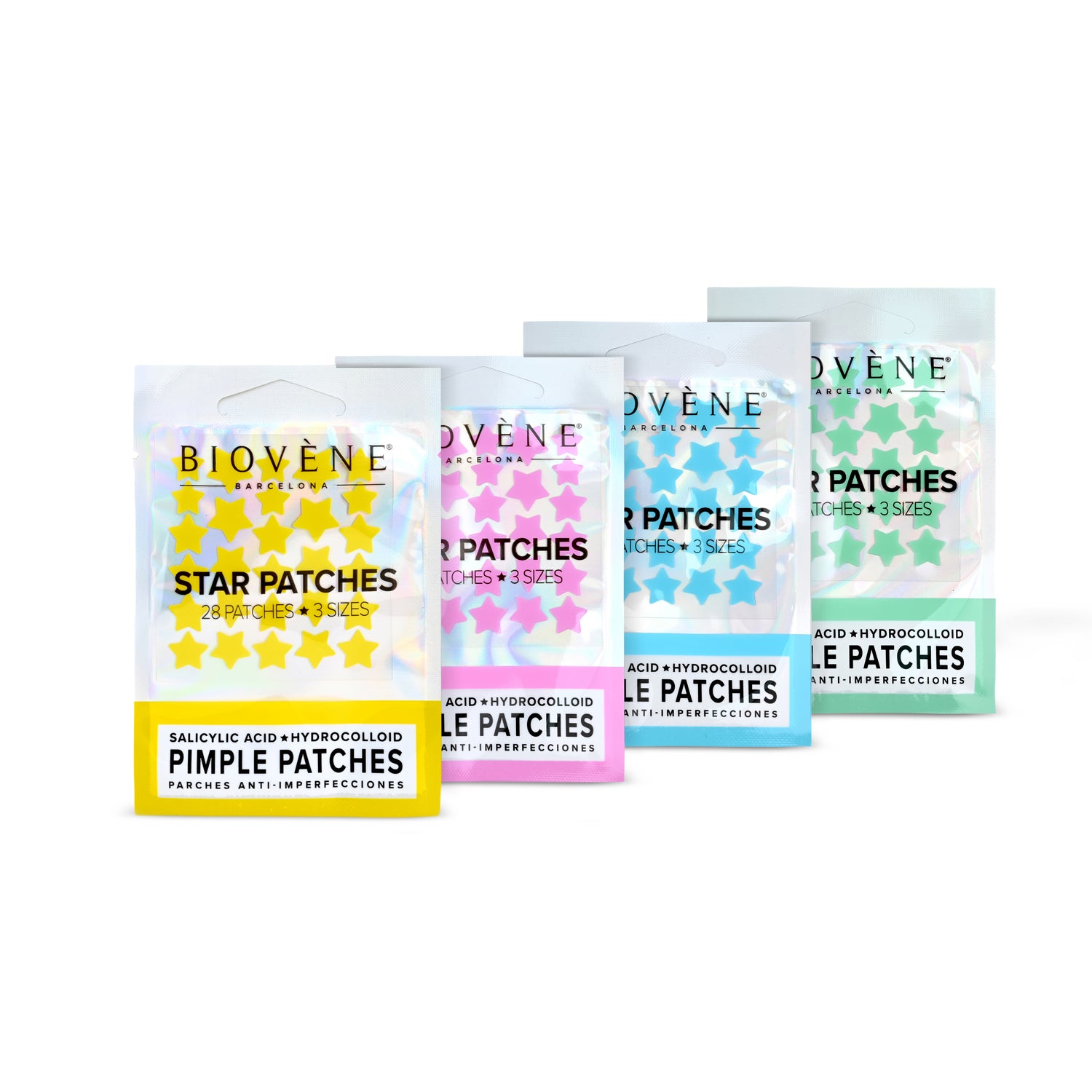 STAR PATCHES Blue Pimple Patches - Anti-Blemish Stars, 28 patches
