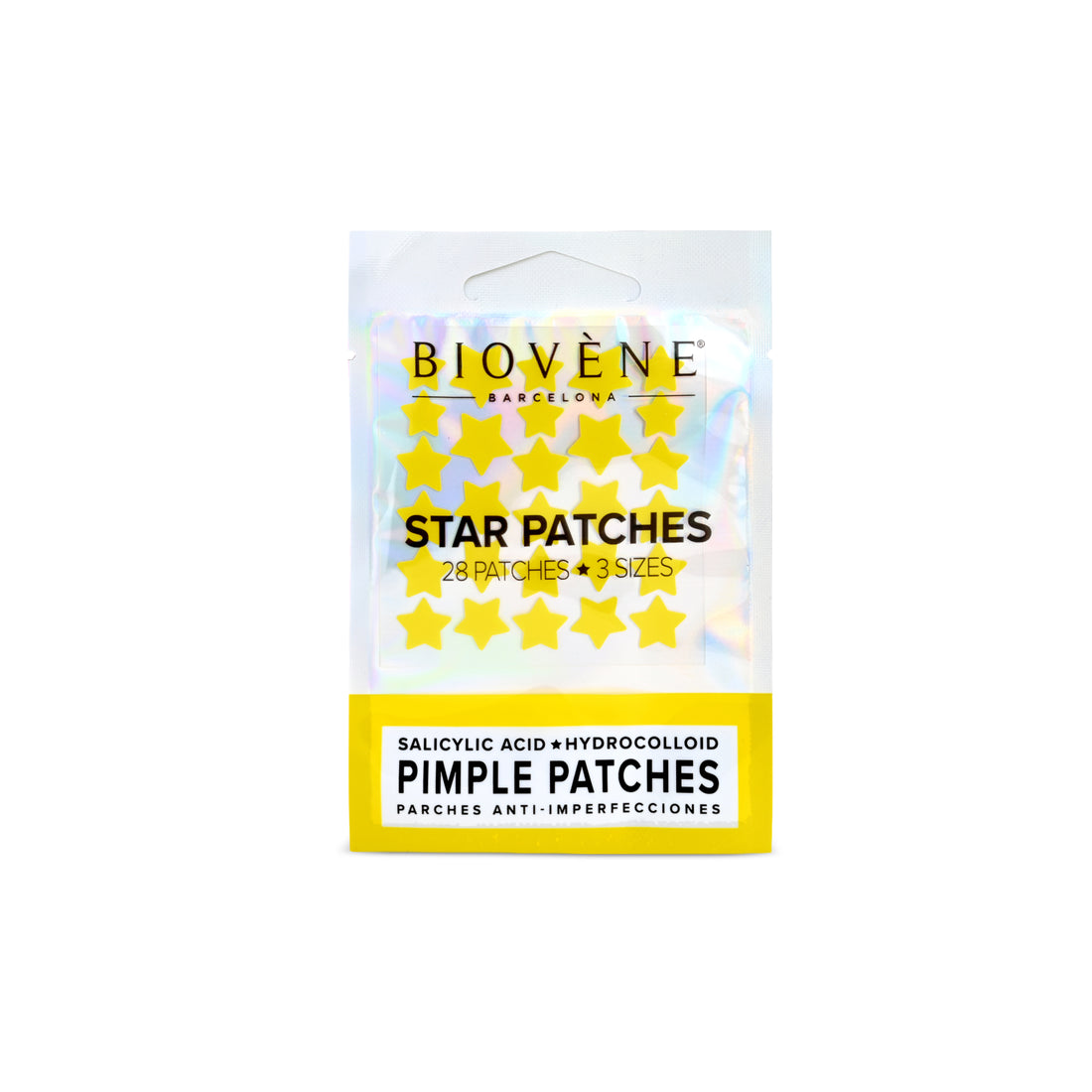 STAR PATCHES Yellow Pimple Patches - Anti-Blemish Stars, 28 patches