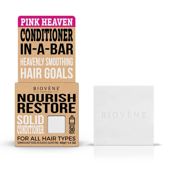 NOURISH RESTORE Pink Heaven Solid Conditioner Bar