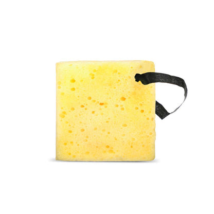 GLOW WASH Gentle Exfoliating Vitamin C &amp; Lemon Gel-Infused Sponge