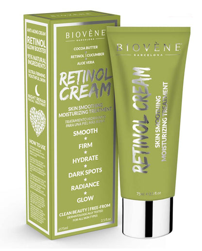 RETINOL CREAM Skin Smoothing Moisturizing Treatment