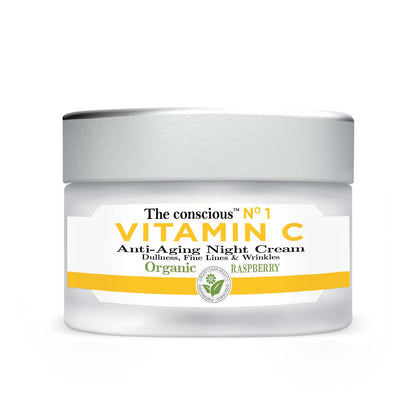 The conscious™ Vitamin C Anti-Aging Night Cream Organic Raspberry