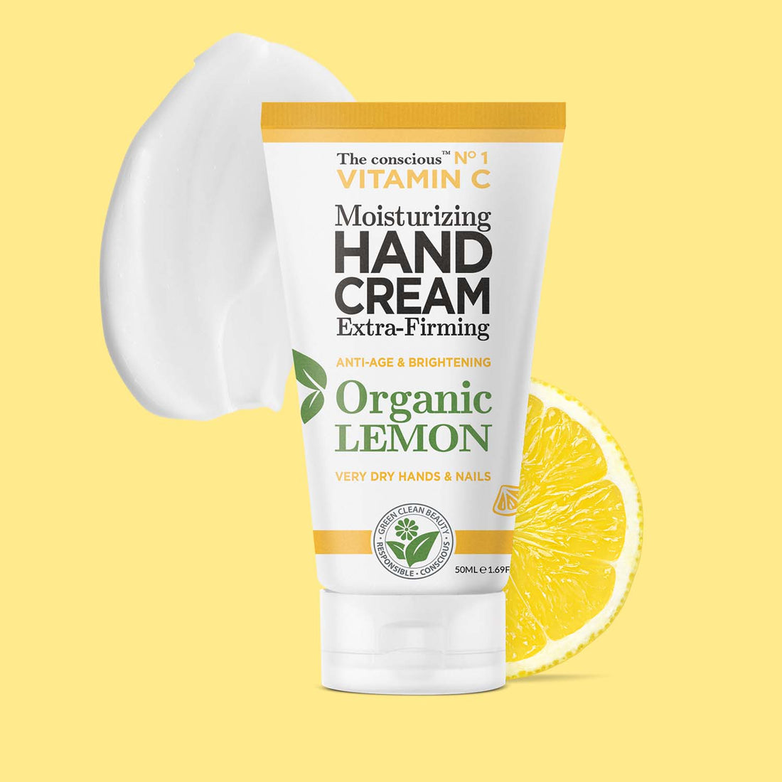 The conscious™ Vitamin C Extra-Firming Hand Cream Organic Lemon